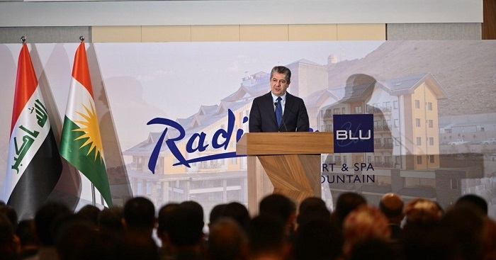 Kurdistan Region Prime Minister Unveils Major Tourism Project, Inaugurates Radisson Blu Hotel on Mount Korek