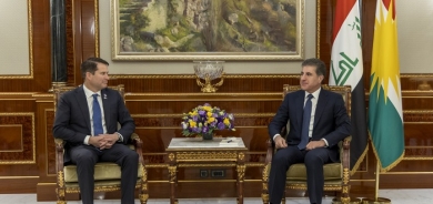 President Nechirvan Barzani Receives US Congressman Seth Moulton