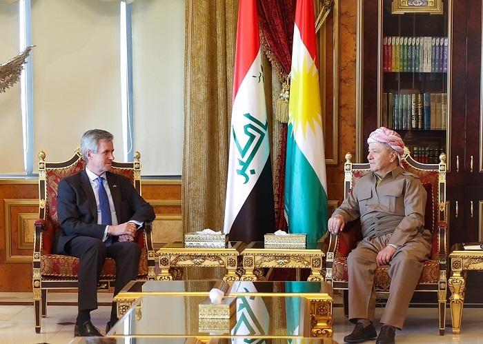 President Barzani Receives New German Consul General in Erbil