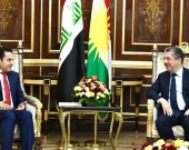 Prime Minister Masrour Barzani receives Iraqi National Security Advisor