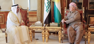 President Masoud Barzani Bids Farewell to UAE Consul General in Erbil