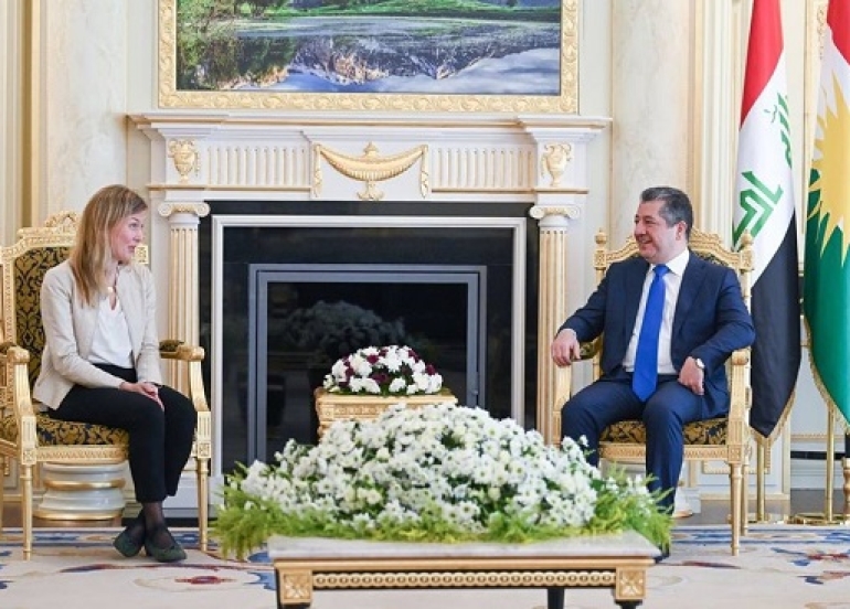 Prime Minister Masrour Barzani receives German Parliamentary State Secretary