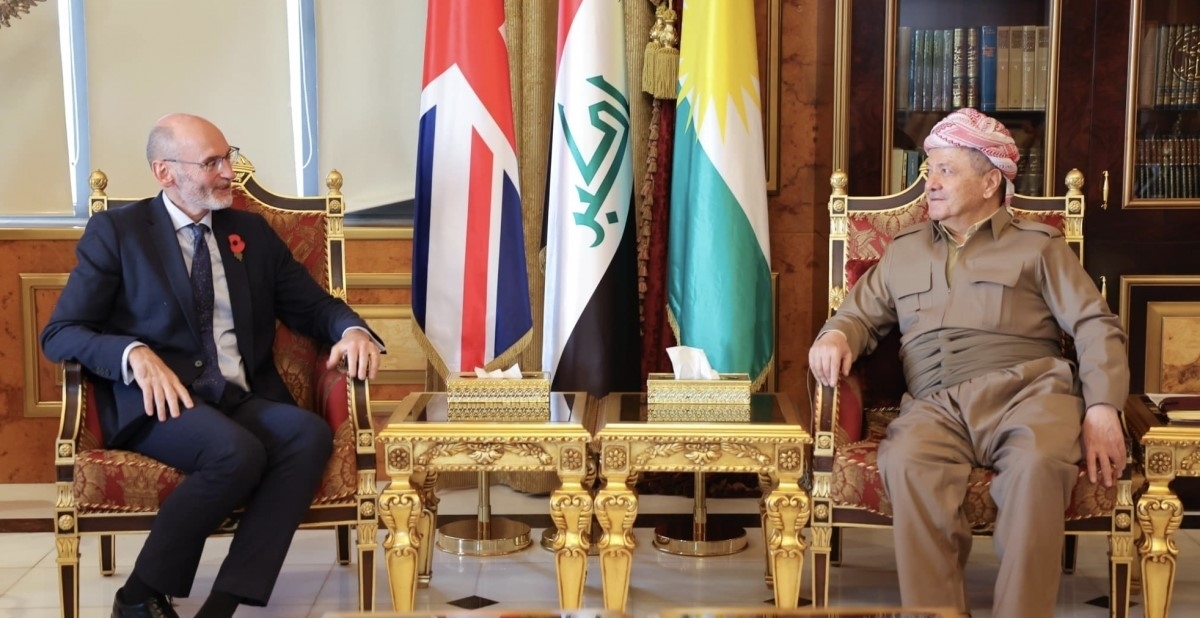 President Barzani Meets with UK Ambassador to Discuss Next Kurdistan Regional Government Formation