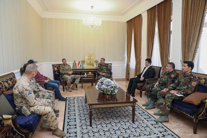 Ministry of Peshmerga Affairs Holds Strategic Meetings with Coalition Forces to Strengthen Reforms and Combat Readiness