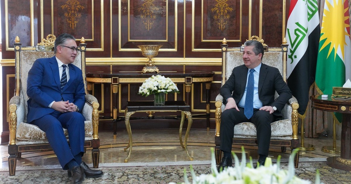 Kurdistan Regional Government PM Receives Japanese Ambassador, Highlights Bilateral Cooperation