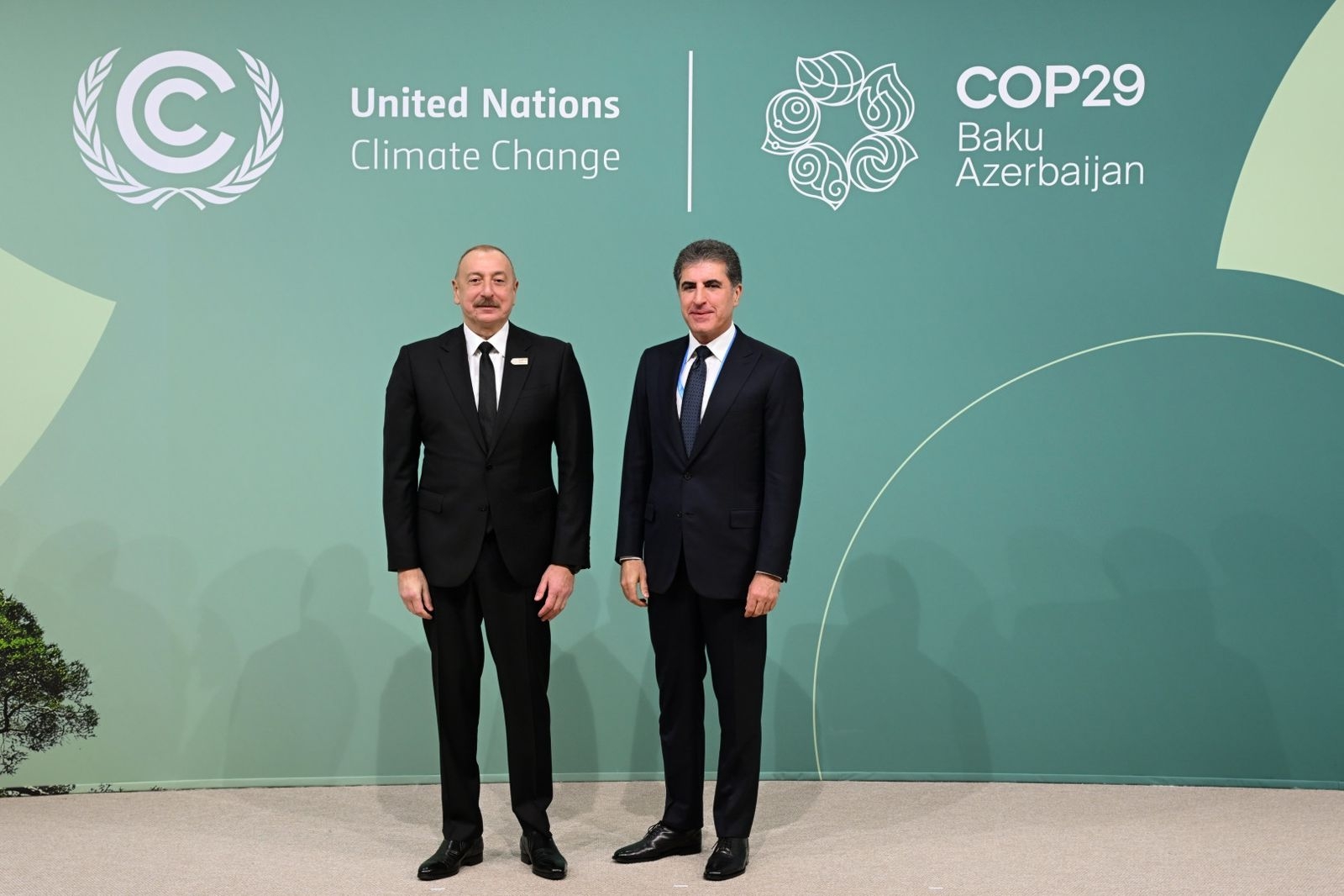 نيجيرفان بارزاني يشكر علييف على دعوته لحضور COP29