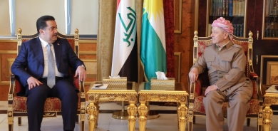 Barzani and Iraqi PM Sudani Meet to Strengthen KRG-Baghdad Relations