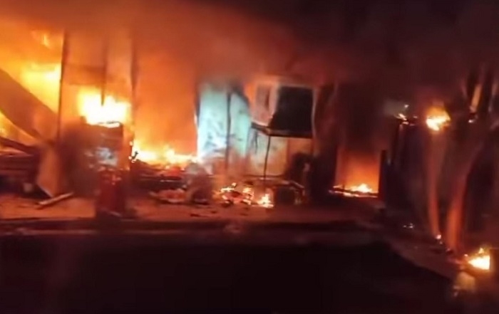 Factory Fire in Erbil Causes Significant Damage, No Casualties Reported