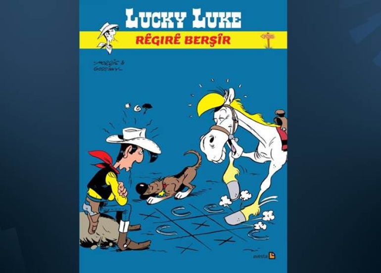 Xêzeromana Kurdî ya ku polîs matmayî hiştin: Lucky Luke