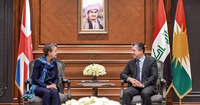 Kurdistan PM Meets UK Home Secretary to Discuss Bilateral Relations and Key Issues