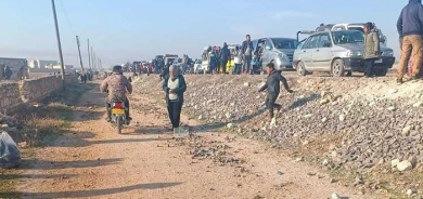 Displaced Kurds from Afrin Stranded Amid Intensified Clashes in Syria's Aleppo Province