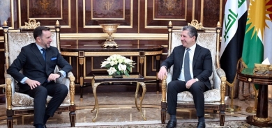 Prime Minister Masrour Barzani receives new Italian Ambassador