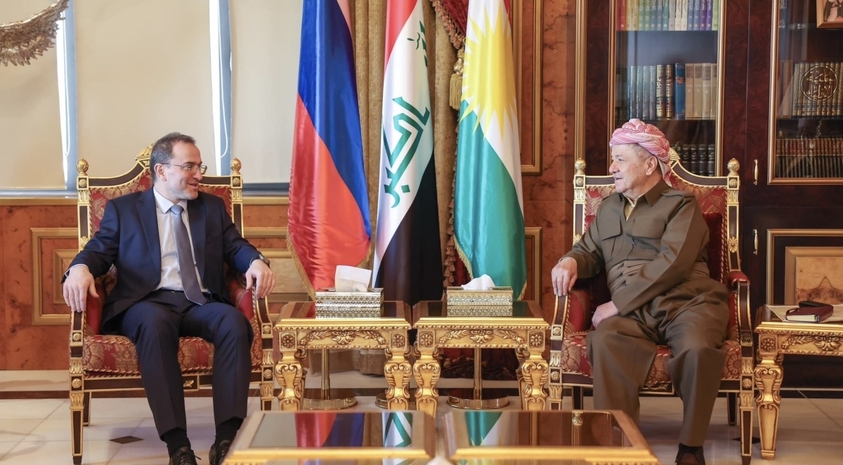 Barzani and Russian Ambassador Discuss Kurdistan's Political Future