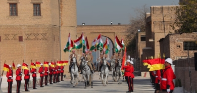 Kurdistan Flag Day Marked with Grand Ceremony at Erbil Citadel