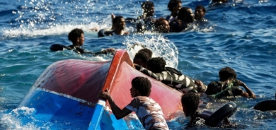 بەهۆی نوقمبوونی بەلەمی کۆچبەران لە نزیک یۆنان پێنج کەس گیانیان لەدەستدا