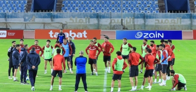 خليجي 26.. منتخب العراق يجري اولى وحداته التدريبية في الكويت