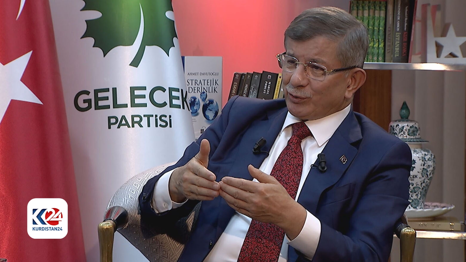 Ahmet Davutoglu: Eger li Sûriyeyê herêmek xweser bê avakirin divê Tirkiye netirse