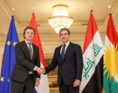 Kurdistan Region President Meets Dutch Defense Minister to Discuss Anti-ISIS Cooperation and Peshmerga Reform