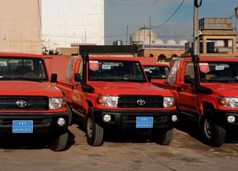 Ministry of Interior Delivers Advanced Fire Trucks to KRG Civil Defense