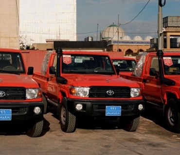 Ministry of Interior Delivers Advanced Fire Trucks to KRG Civil Defense