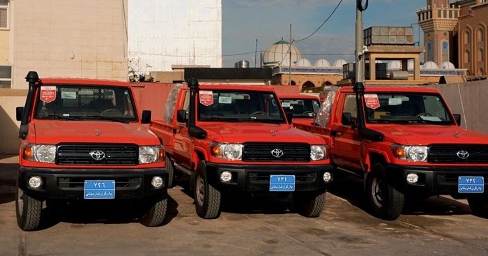 Ministry of Interior Delivers Advanced Fire Trucks to KRG Civil Defense