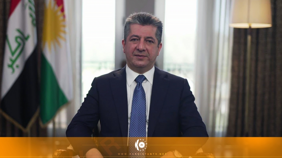 KRG Prime Minister Masrour Barzani Sends Christmas Greetings