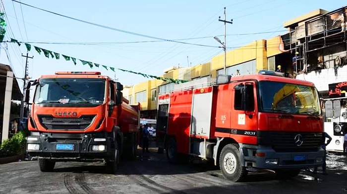 Fire Incidents Mark New Year's Eve in Erbil and Sulaimani