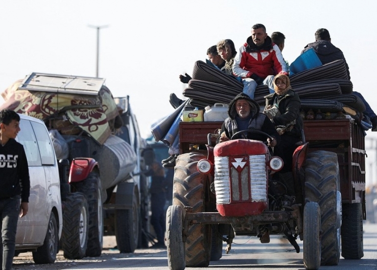 Thousands of Displaced Families Return to Afrin Amid ENKS Efforts