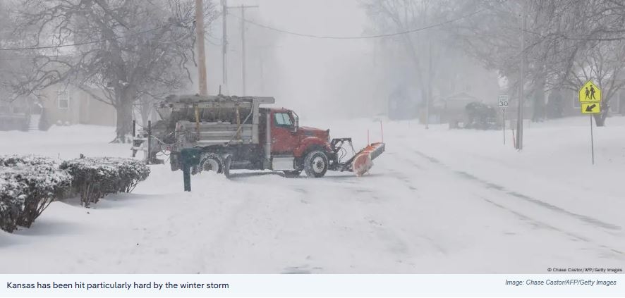 Massive Winter Storm Slams the US, Affecting Over 60 Million People