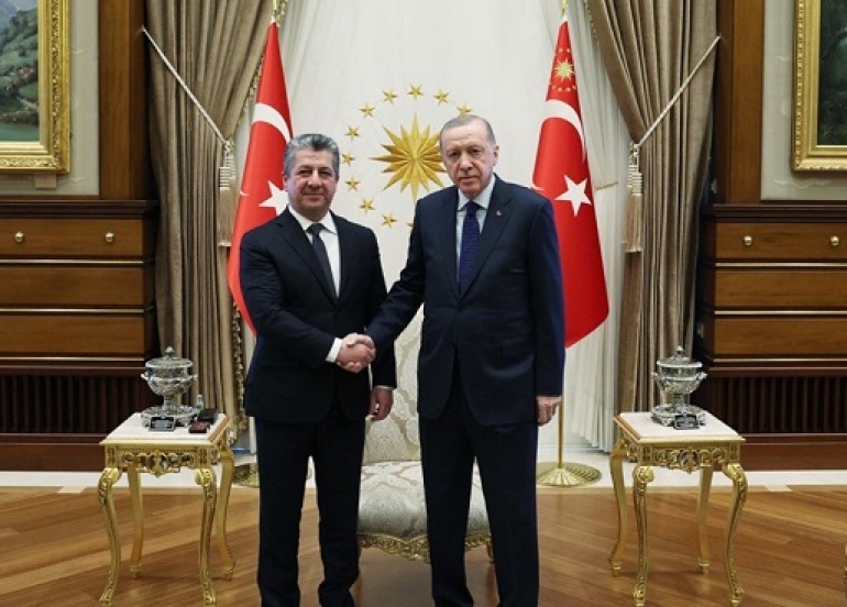 Prime Minister of Kurdistan Region Meets Turkish Officials in Ankara