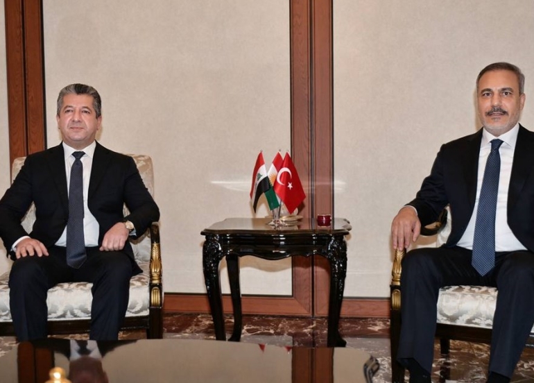 Prime Minister of Kurdistan Region Meets Turkish Officials in Ankara