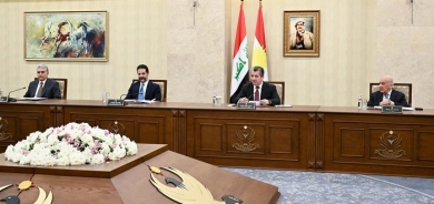 Kurdistan Regional Government Cabinet Holds Weekly Meeting