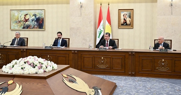 Kurdistan Regional Government Cabinet Holds Weekly Meeting