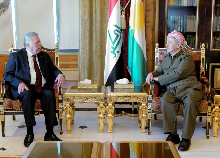 President Barzani Holds Key Diplomatic Meetings in Salahaddin