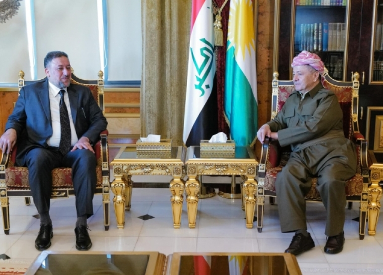 President Barzani Holds Key Diplomatic Meetings in Salahaddin