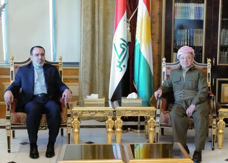 President Barzani Holds Key Diplomatic Meetings in Salahaddin