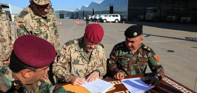 Karwanekî din ê alîkariyên artêşa Almanyayê gehişt Wezareta Pêşmerge