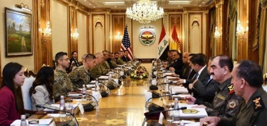 Serokatiya Herêma Kurdistanê li ser reforma Pêşmergeyan bi şandeyeke Amerîkayê re civiya