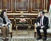 Prime Minister Masrour Barzani meets with Deputy Assistant Secretary Victoria Taylor