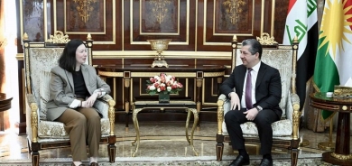 Prime Minister Masrour Barzani meets with Deputy Assistant Secretary Victoria Taylor