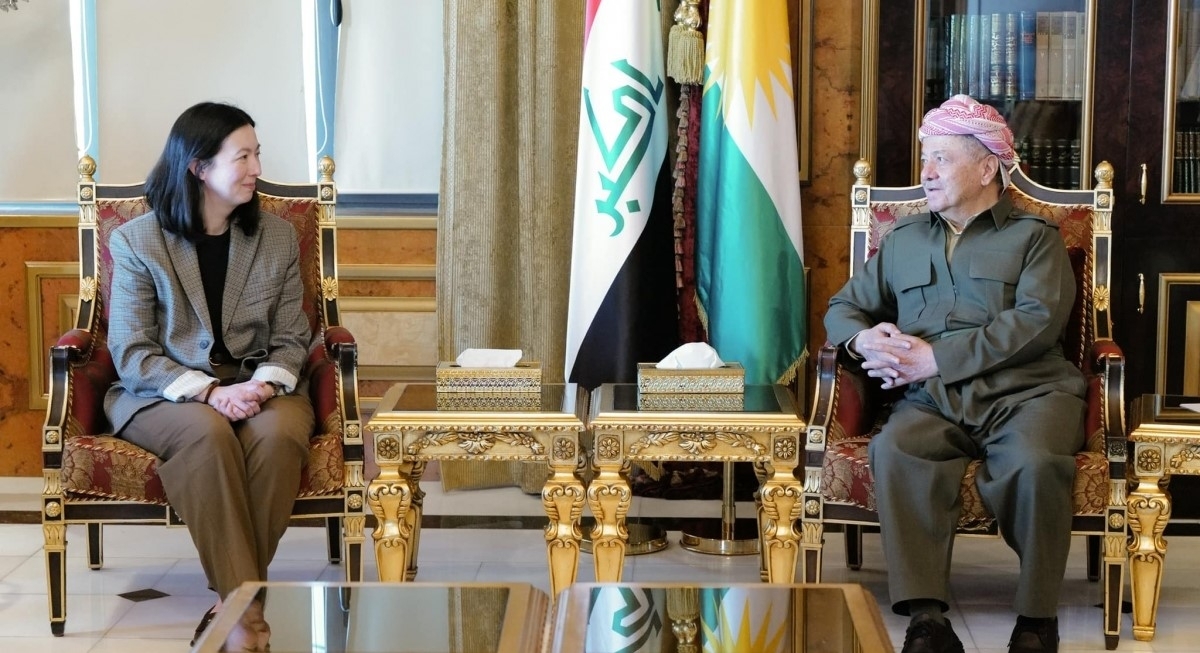 President Masoud Barzani Meets with US Official to Discuss Regional Developments