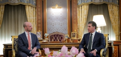 President Nechirvan Barzani welcomes the New Consul General of the Netherlands