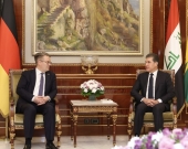 President Nechirvan Barzani meets German Minister of State Dr. Tobias Lindner