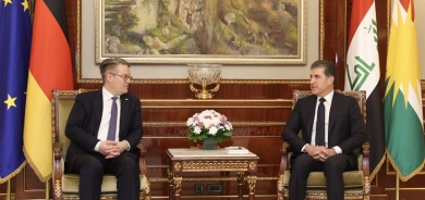 President Nechirvan Barzani meets German Minister of State Dr. Tobias Lindner