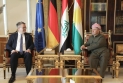 President Barzani Receives German Foreign Ministry State Minister