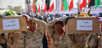 Iraq and Iran Exchange Remains of Soldiers from First Gulf War at Shalamcheh Border