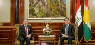 President Nechirvan Barzani meets with Chargé d'Affaires of US Embassy