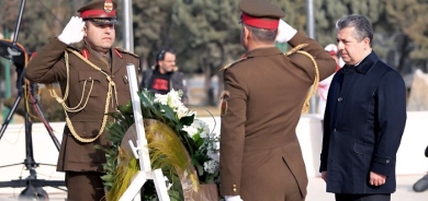 Kurdistan PM Attends 21st Anniversary of February 1 Martyrs' Tragedy in Erbil