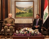 President Nechirvan Barzani meets with Commander of the International Coalition