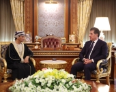 President Nechirvan Barzani meets with Head of UNAMI, Dr. Mohamed Al-Hassan